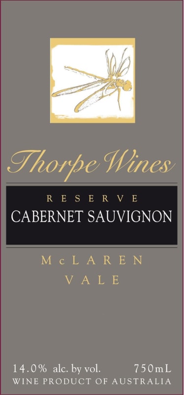 Brash Higgins Reserve Cabernet Sauvignon 2004 Front Label