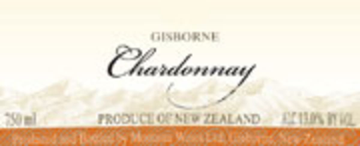 Brancott Gisborne Chardonnay 2002 Front Label