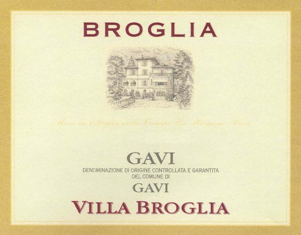 Broglia Villa Broglia 2015 Front Label