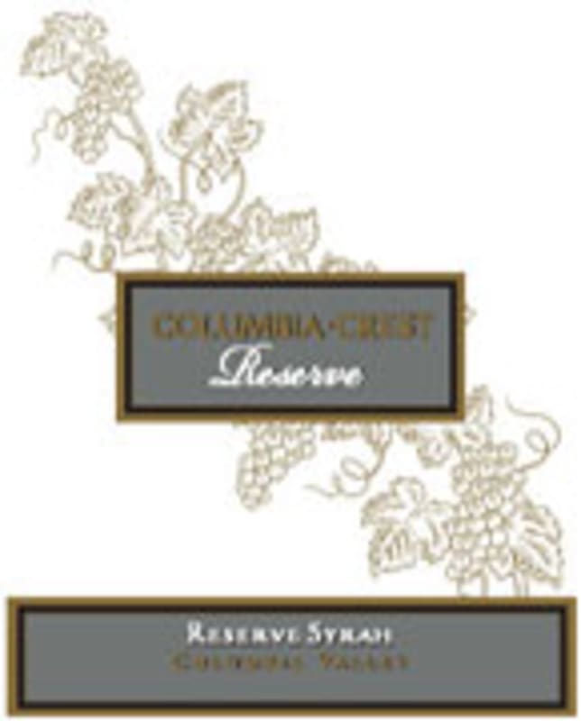 Columbia Crest Reserve Syrah 2002 Front Label