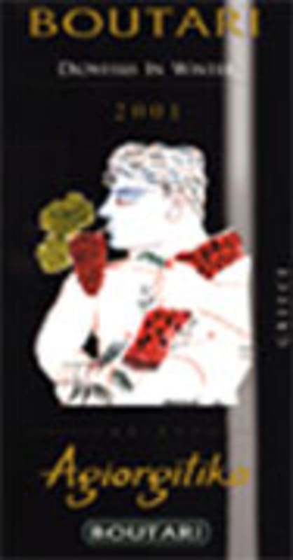 Boutari Agrioritiko 2001 Front Label