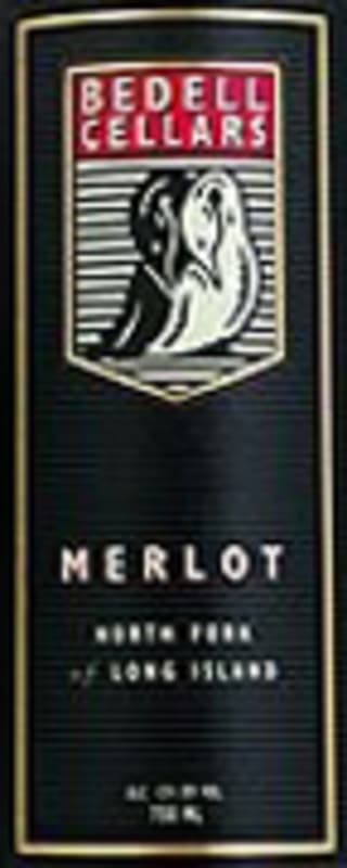Bedell Cellars Merlot 2001 Front Label