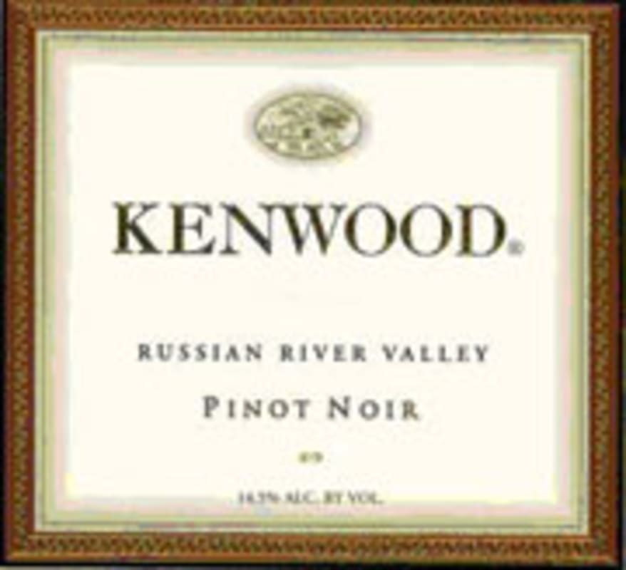 Kenwood Russian River Pinot Noir 2003 Front Label