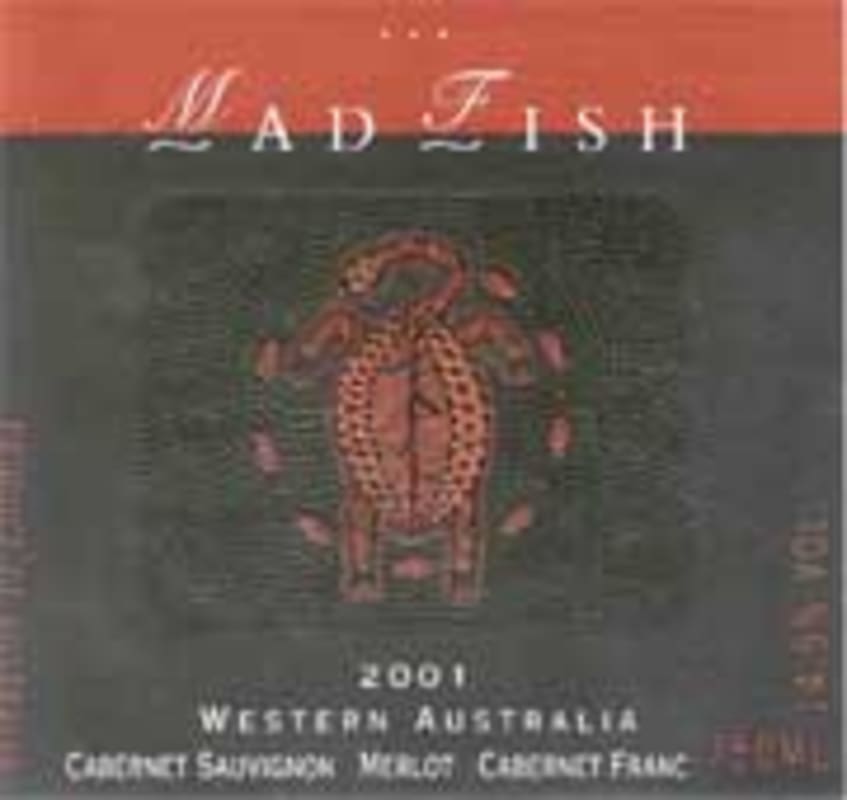 Mad Fish Cabernet Sauvignon-Merlot 2002 Front Label