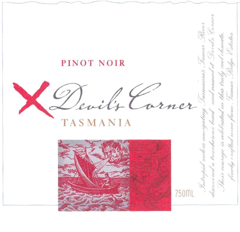 Devil's Corner Pinot Noir 2010 Front Label