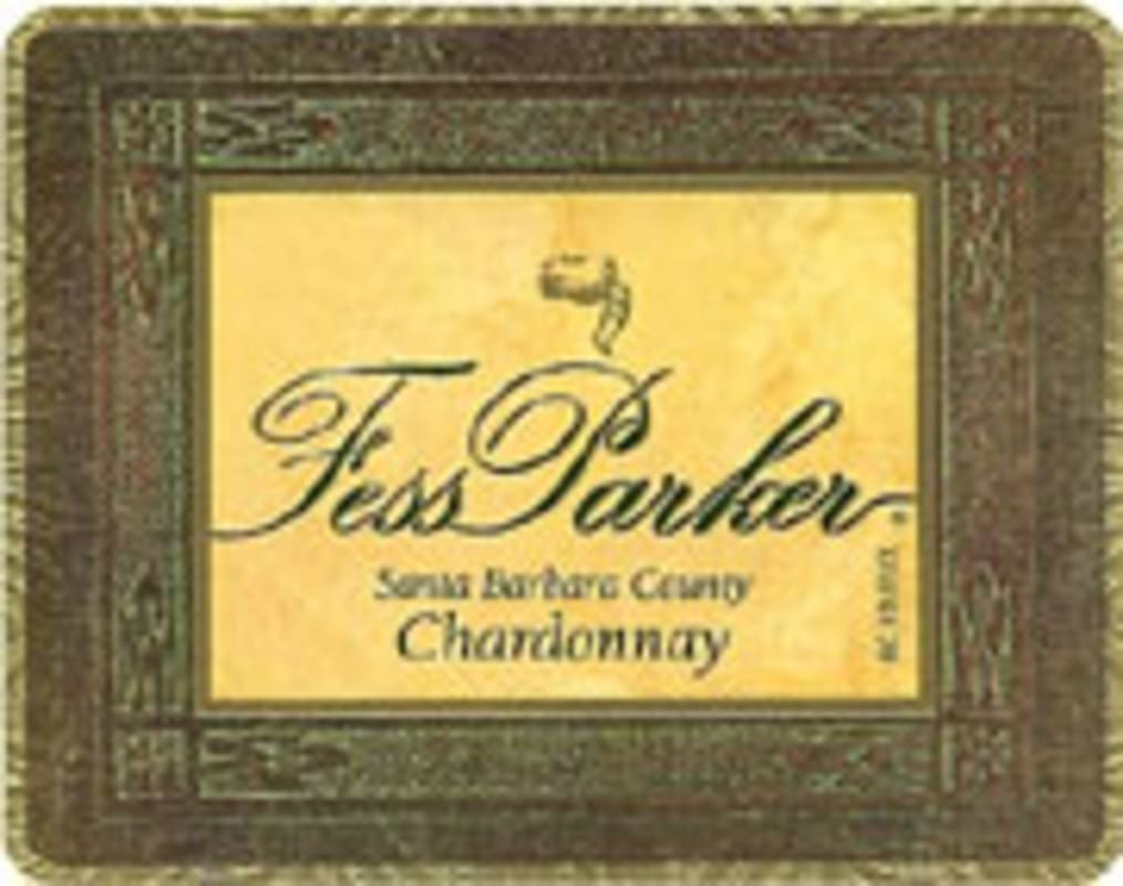 Fess Parker Santa Barbara Chardonnay 2003 Front Label