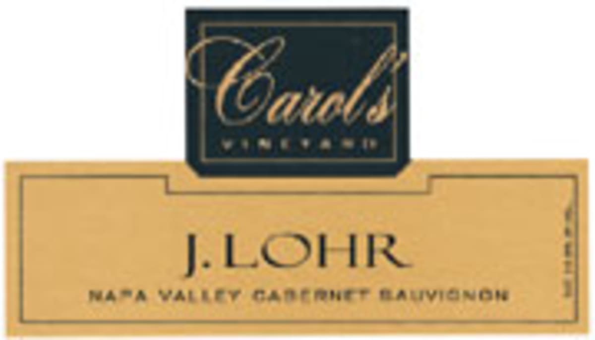 J. Lohr Carol's Vineyard Cabernet Sauvignon 2001 Front Label