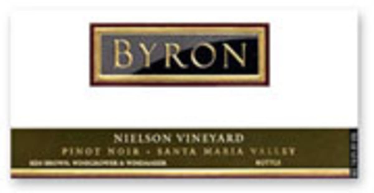 Byron Nielson Vineyard Pinot Noir 2001 Front Label