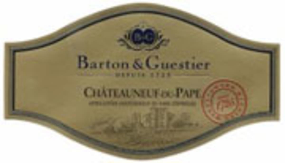 Barton & Guestier Chateauneuf-du-Pape 2003 Front Label