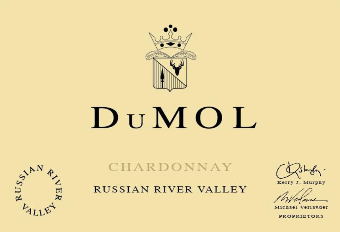 DuMOL Chardonnay 2012 Front Label