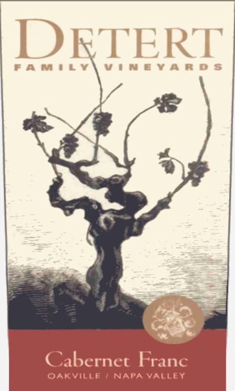 Detert Family Vineyards Cabernet Franc 2003 Front Label