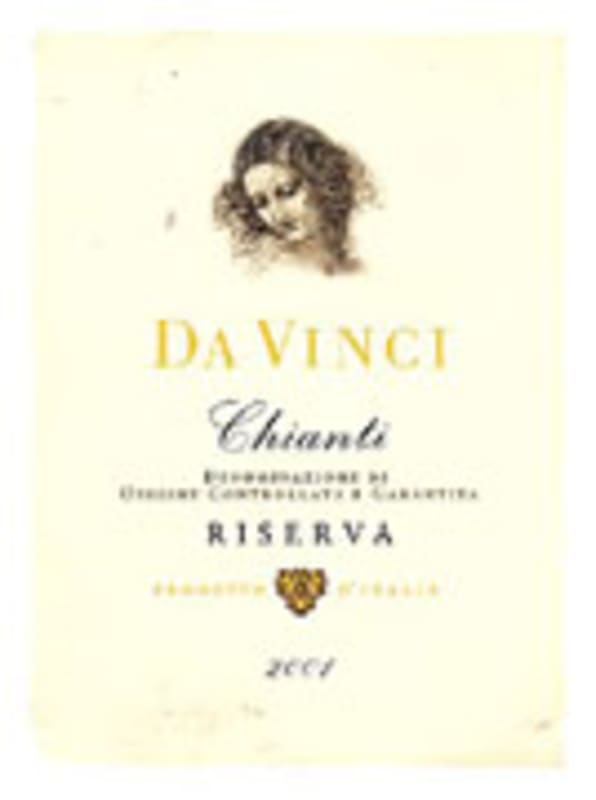 Da Vinci Chianti Riserva 2001 Front Label