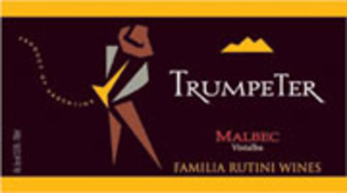 Trumpeter Malbec 2004 Front Label