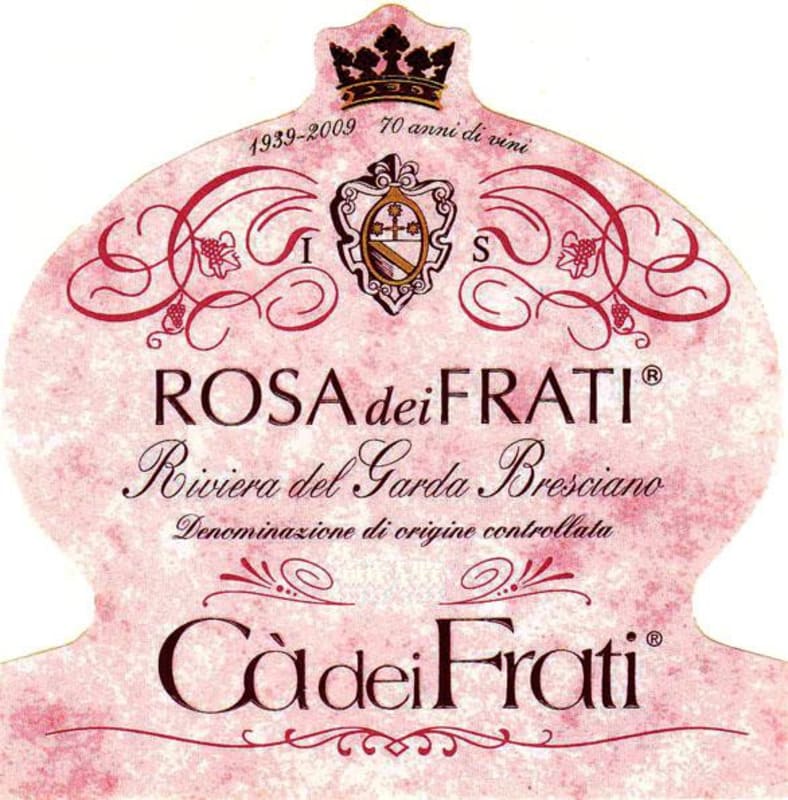 Ca' dei Frati Rosa dei Frati Rose 2014 Front Label