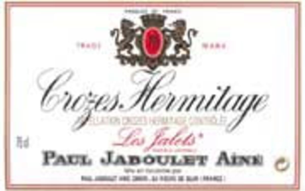 Jaboulet Crozes-Hermitage Les Jalets Rouge 2002 Front Label
