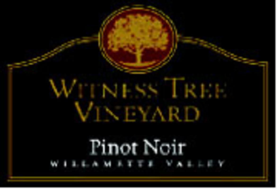 Witness Tree Pinot Noir 2002 Front Label
