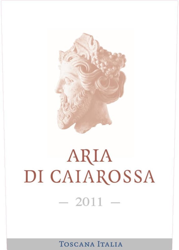 Caiarossa Rosso di Toscana Aria 2011 Front Label
