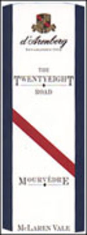 d'Arenberg The Twenty Eight Road Mouvedre 2002 Front Label