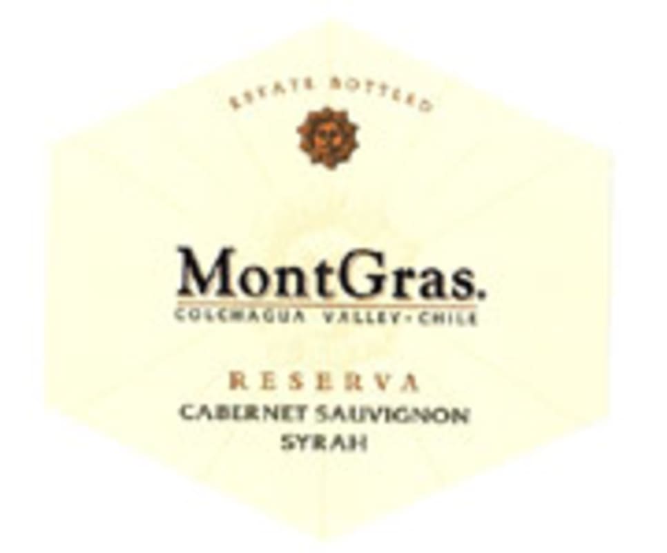 MontGras Cabernet Sauvignon/Syrah Reserva 2002 Front Label