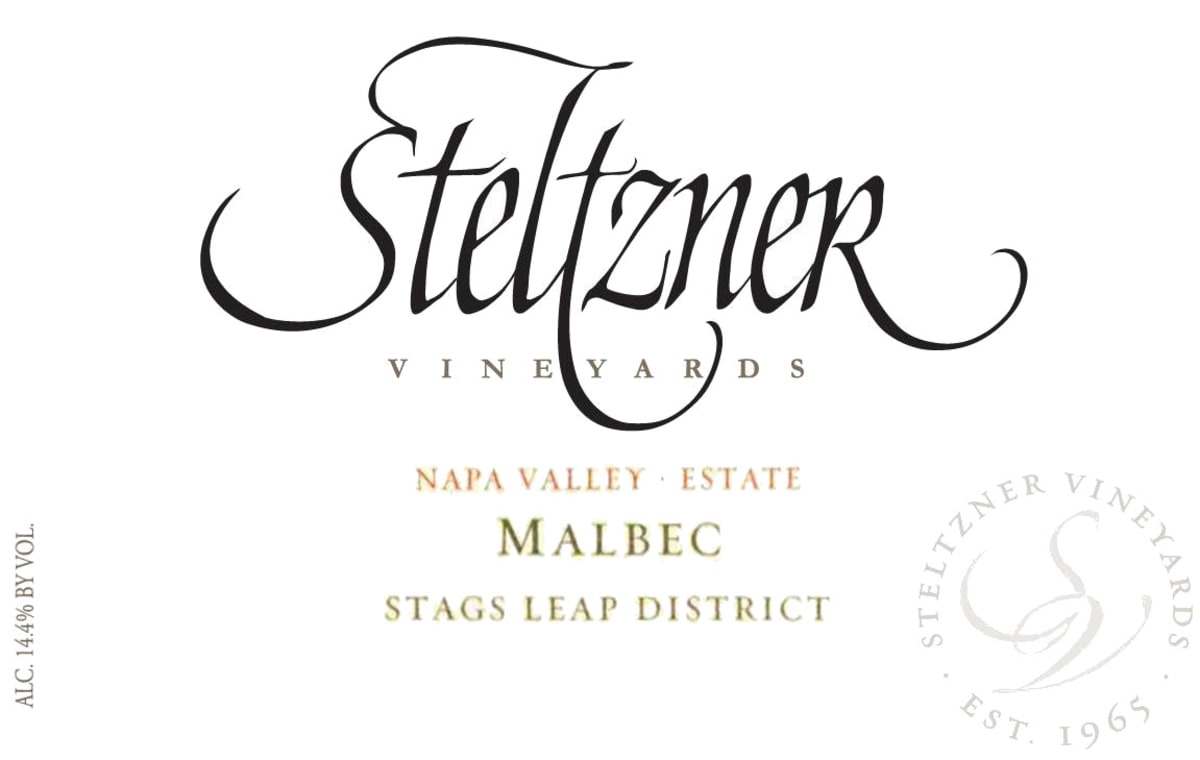 Steltzner Estate Malbec 2014 Front Label