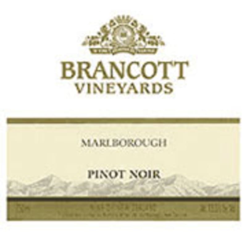 Brancott Pinot Noir 2003 Front Label