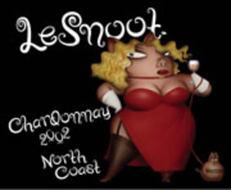 Snob Hill Winery Le Snoot 2002 Chardonnay 2002 Front Label