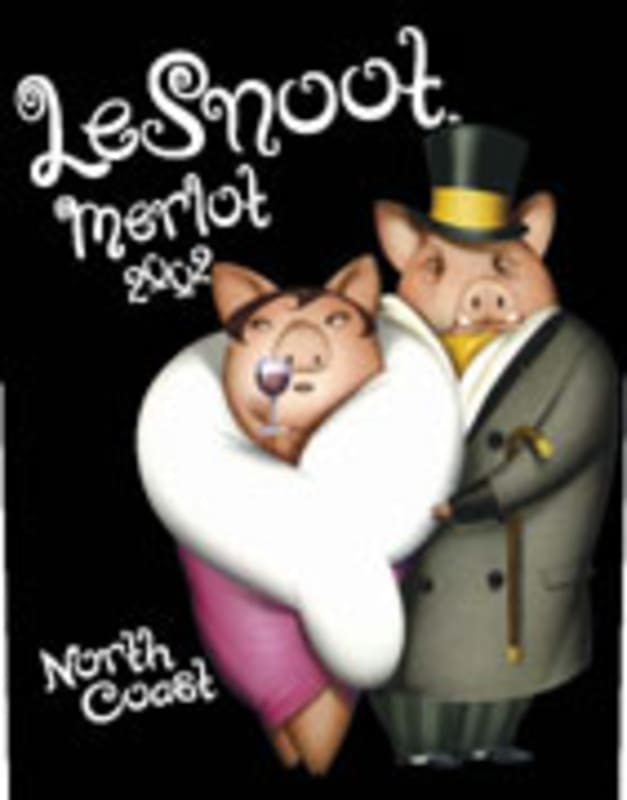 Snob Hill Winery Le Snoot 2002 Merlot 2002 Front Label