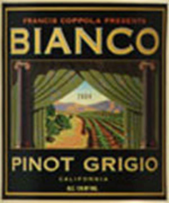 Francis Ford Coppola Bianco Pinot Grigio 2004 Front Label