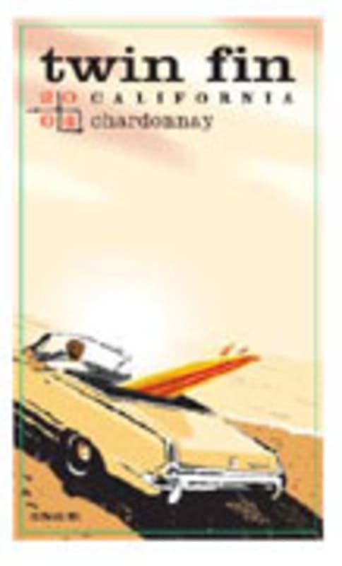 Twin Fin Chardonnay 2004 Front Label