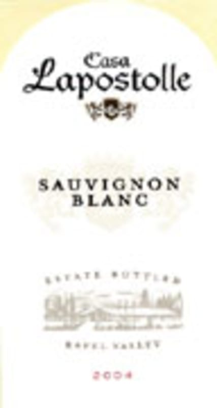 Lapostolle Sauvignon Blanc 2004 Front Label