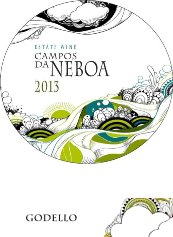 Campos da Neboa Galicia Godello 2013 Front Label