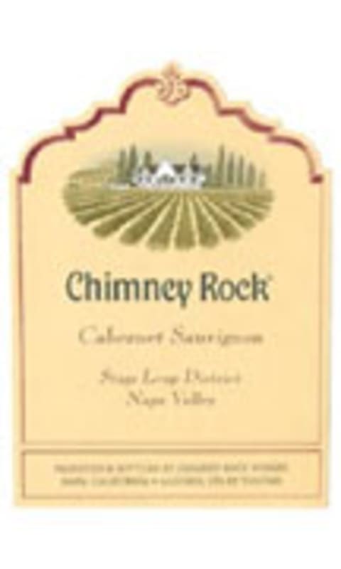 Chimney Rock Stags Leap District Cabernet Sauvignon 2002 Front Label