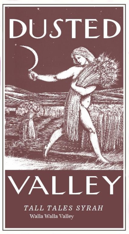 Dusted Valley Tall Tales Syrah 2012 Front Label