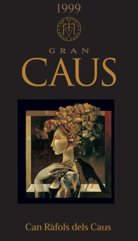 Can Rafols dels Caus Gran Caus Negre 1999 Front Label