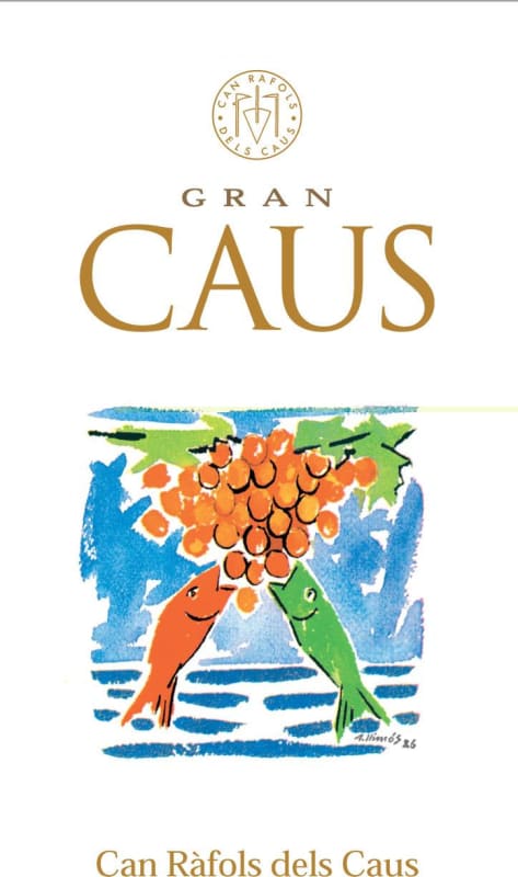 Can Rafols dels Caus Gran Caus Blanco 2014 Front Label