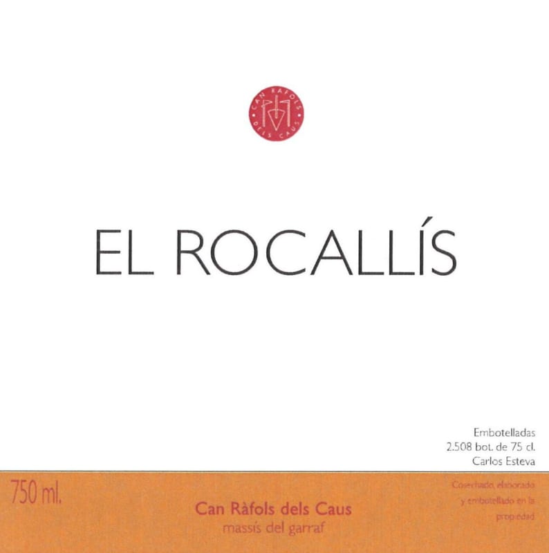 Can Rafols dels Caus El Rocallis 2011 Front Label