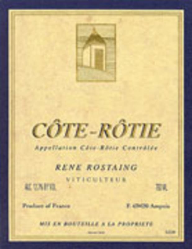 Rene Rostaing Cote-Rotie Classique 2001 Front Label