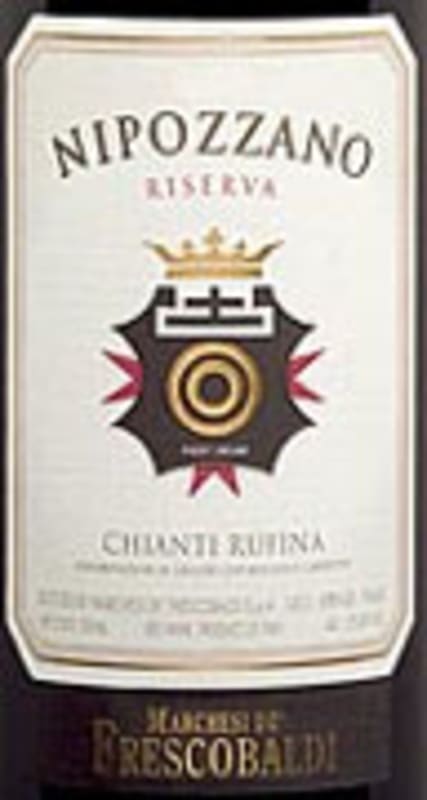 Frescobaldi Nipozzano Chianti Rufina Riserva 2001 Front Label
