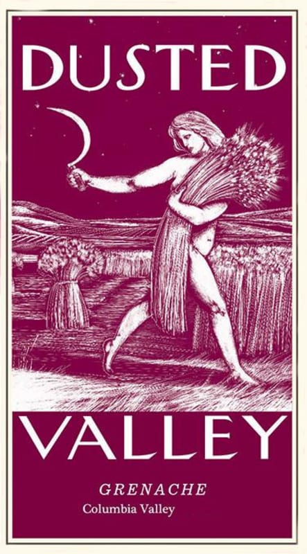 Dusted Valley Grenache 2013 Front Label