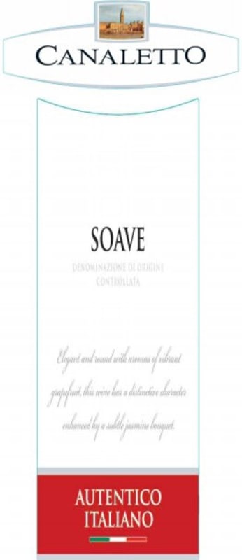 Canaletto Soave 2012 Front Label