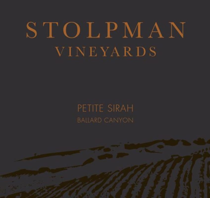 Stolpman Vineyards Petite Sirah 2014 Front Label