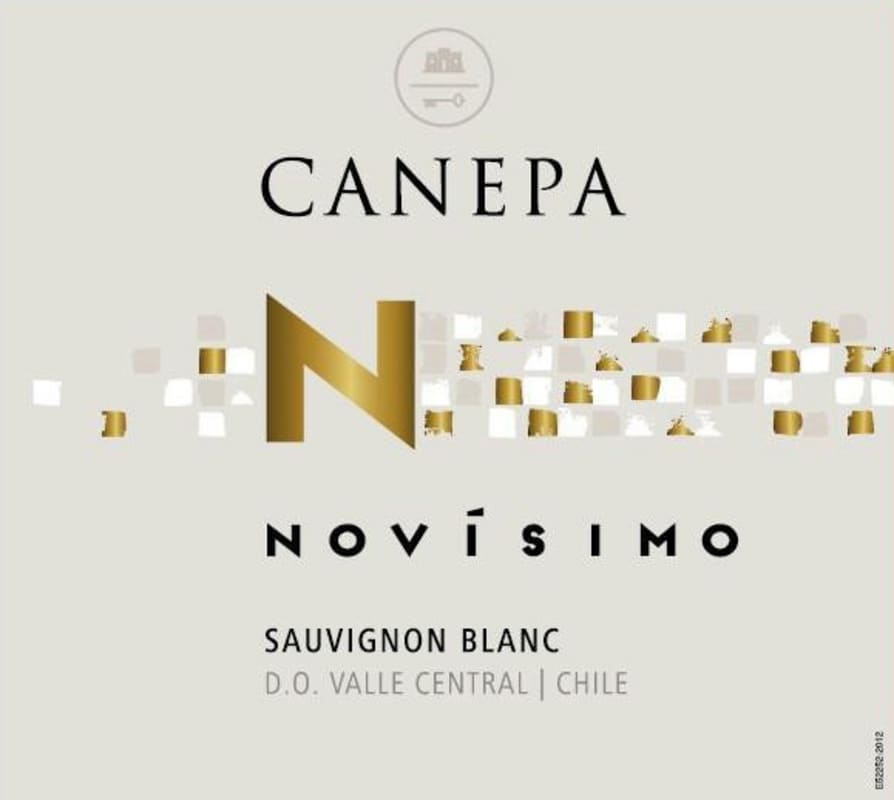 Canepa Novisimo Sauvignon Blanc 2013 Front Label
