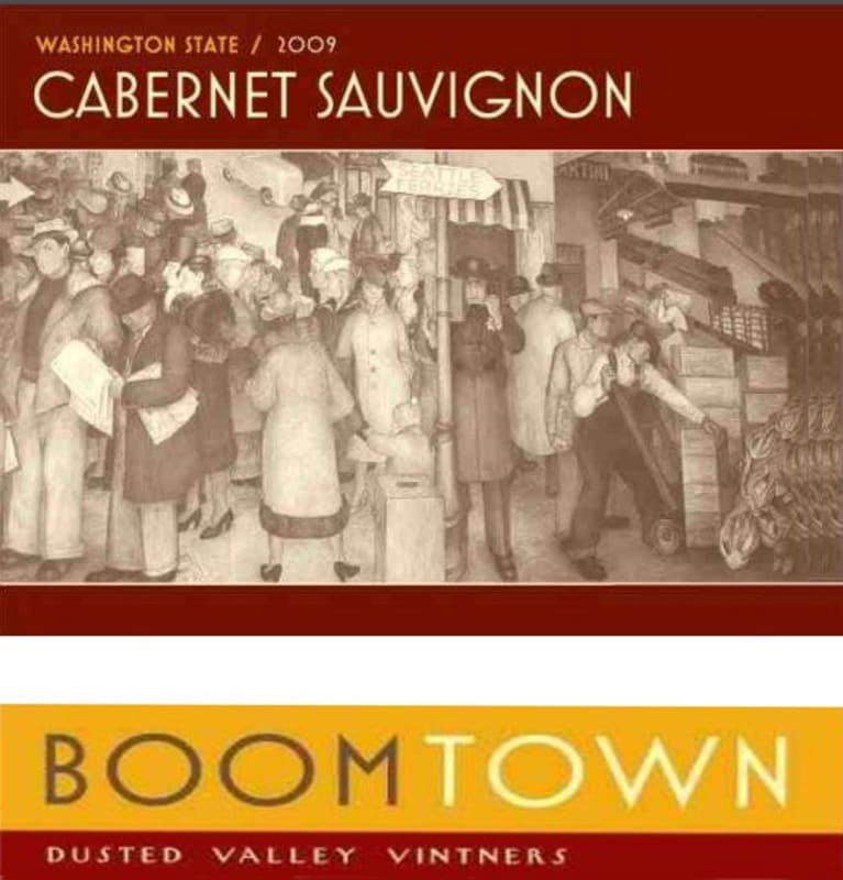 Boomtown by Dusted Valley Cabernet Sauvignon 2009 Front Label