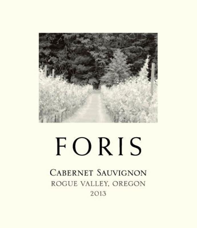 Foris Cabernet Sauvignon 2013 Front Label
