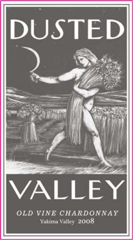 Dusted Valley Old Vine Chardonnay 2008 Front Label