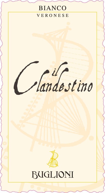 Buglioni Il Clandestino Bianco 2008 Front Label