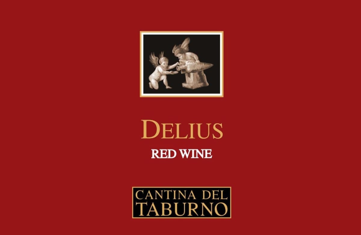Cantina del Taburno Aglianico del Taburno Delius 2010 Front Label