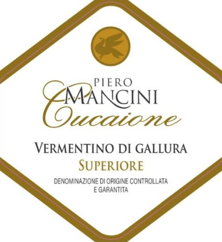 Mancini Vermentino di Gallura Cucaione 2014 Front Label