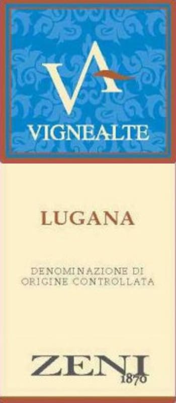 Zeni Vignealte Lugana 2013 Front Label