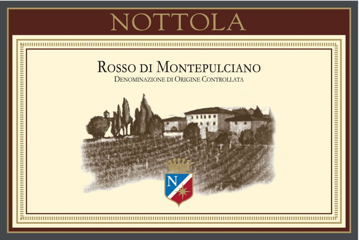Nottola Rosso di Montepulciano 2012 Front Label